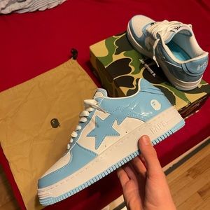 A Bathing Ape BapeSta “Blue”